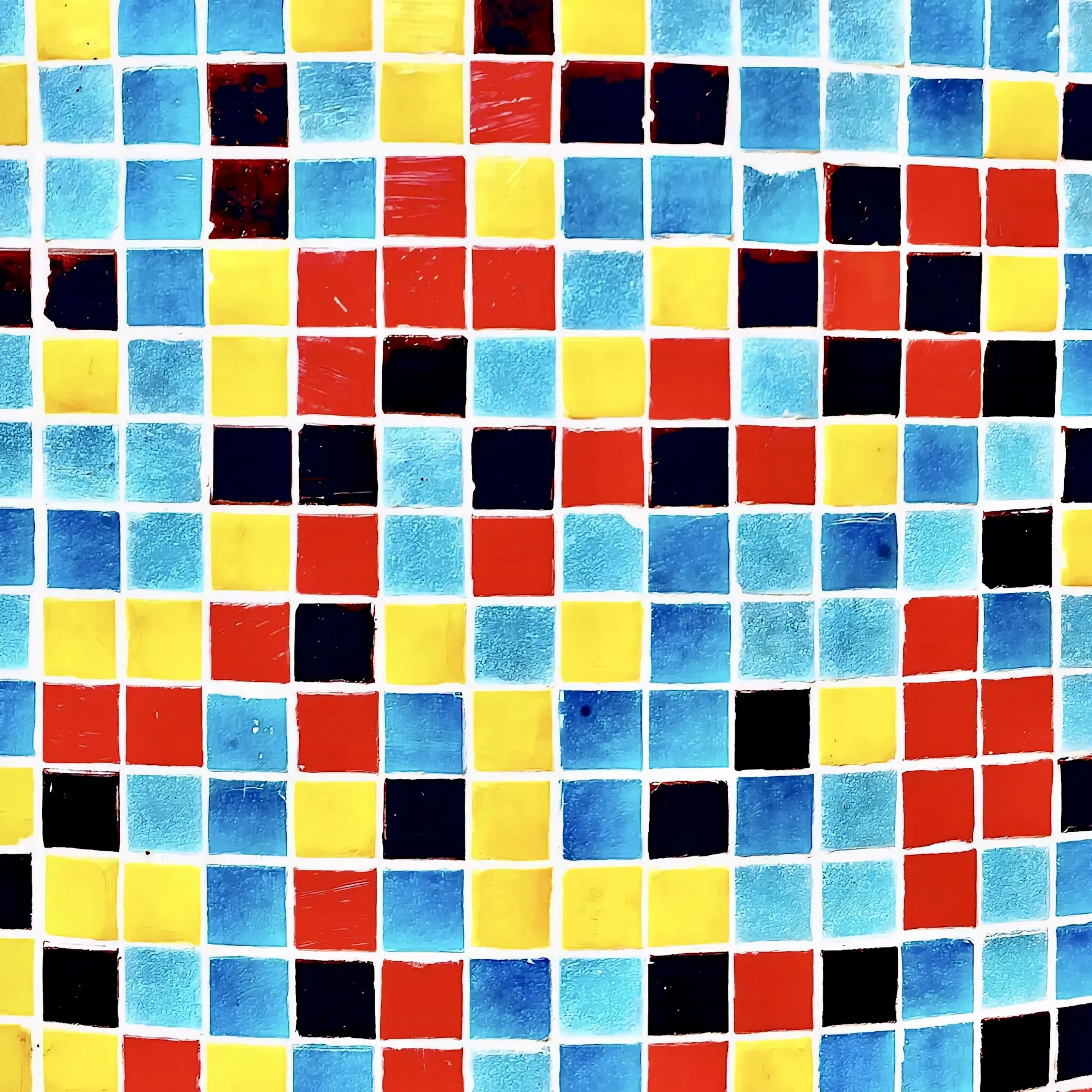 Quadrillage coloré